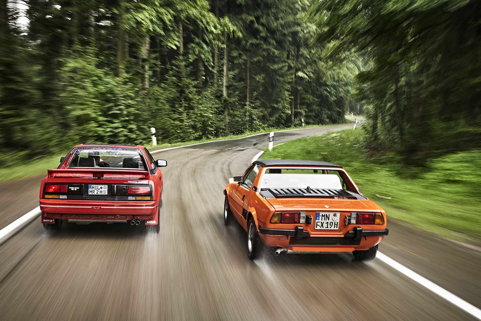 Toyota MR2 vs Fiat X 15